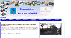 Desktop Screenshot of heemkundeboekel.nl