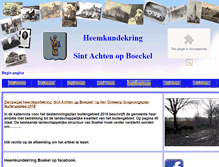 Tablet Screenshot of heemkundeboekel.nl